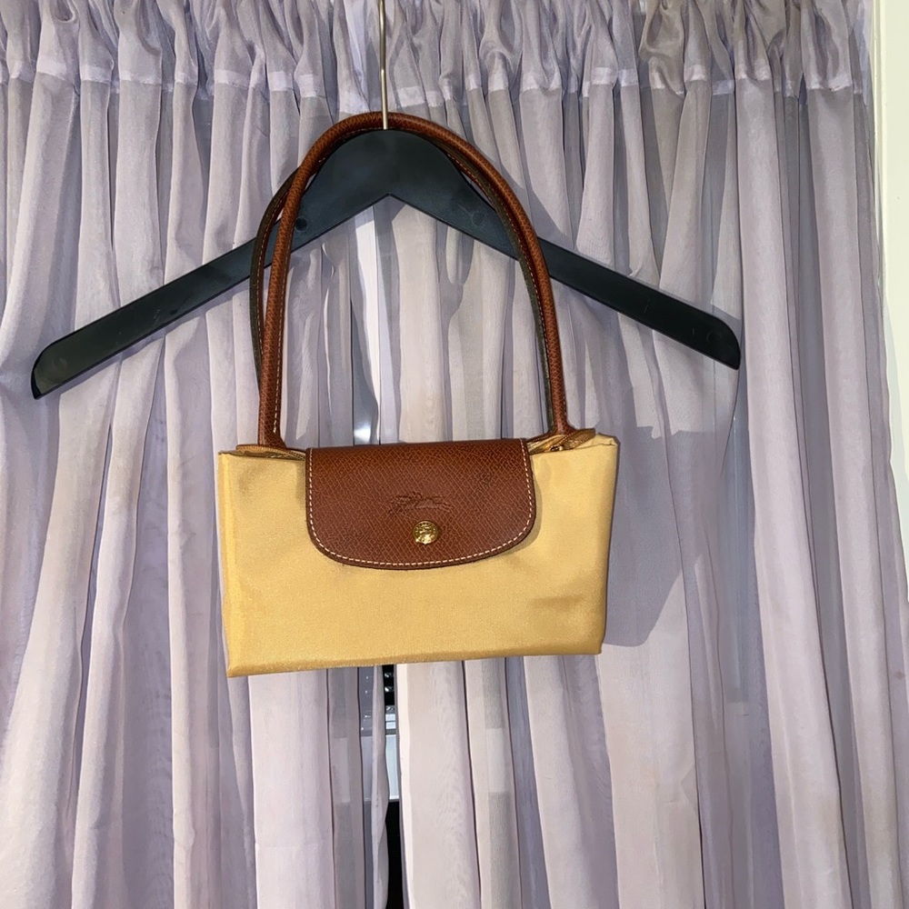 LePliage Small Handbag (color: khaki)